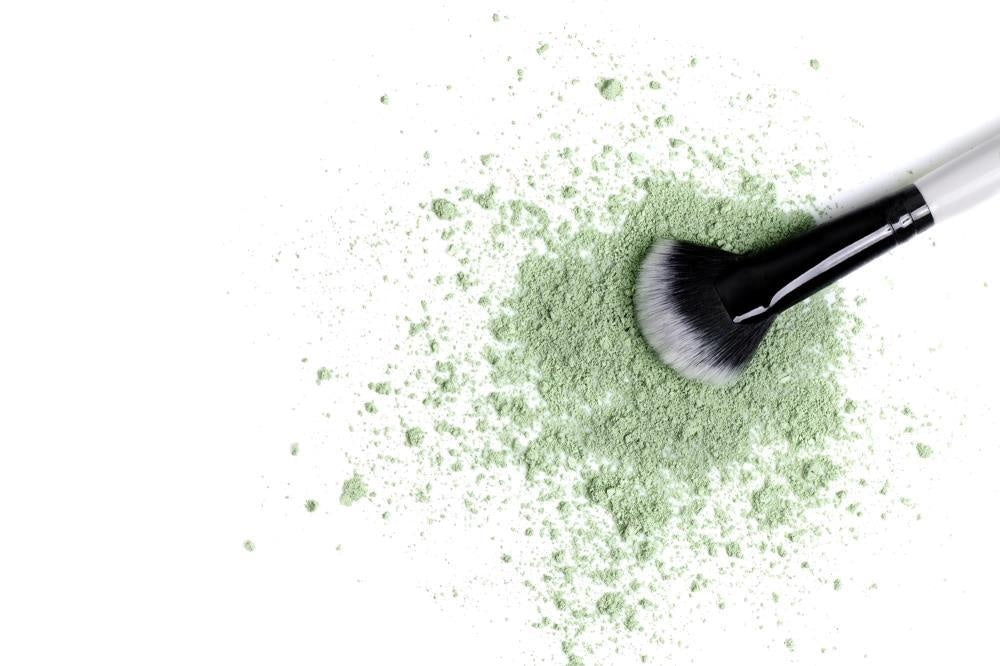 B180 beMineral Correcting Powder - Green  impres.
