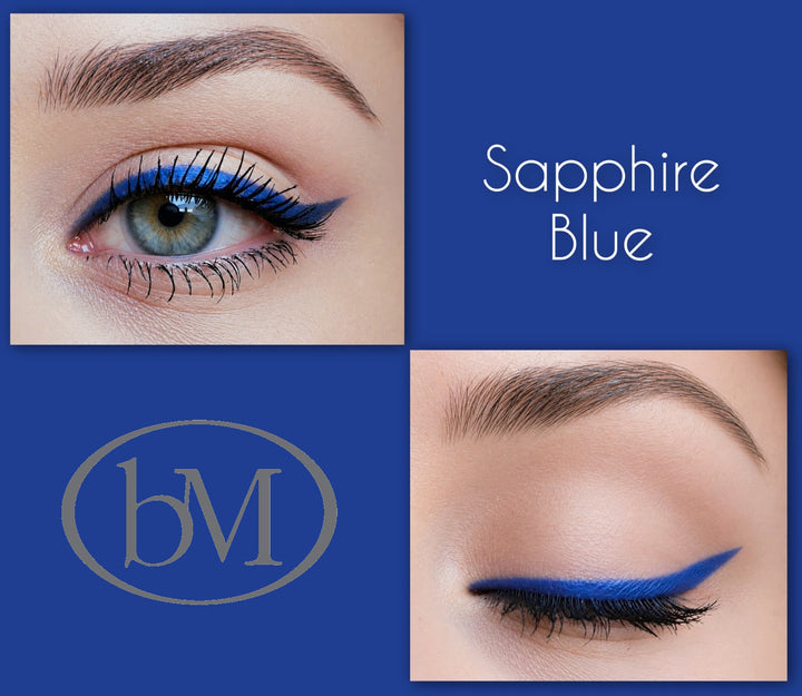 beMineral - Eyeliner Pencil - SAPPHIRE BLUE (VEGAN)