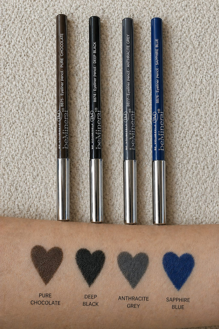 beMineral - Eyeliner Pencil -  DEEP BLACK (VEGAN)